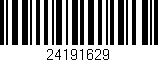Código de barras (EAN, GTIN, SKU, ISBN): '24191629'