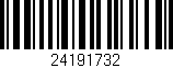 Código de barras (EAN, GTIN, SKU, ISBN): '24191732'