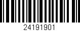 Código de barras (EAN, GTIN, SKU, ISBN): '24191901'