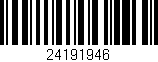Código de barras (EAN, GTIN, SKU, ISBN): '24191946'