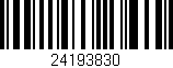 Código de barras (EAN, GTIN, SKU, ISBN): '24193830'
