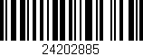 Código de barras (EAN, GTIN, SKU, ISBN): '24202885'
