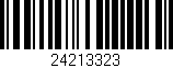 Código de barras (EAN, GTIN, SKU, ISBN): '24213323'