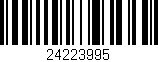 Código de barras (EAN, GTIN, SKU, ISBN): '24223995'