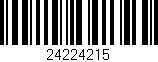 Código de barras (EAN, GTIN, SKU, ISBN): '24224215'