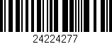 Código de barras (EAN, GTIN, SKU, ISBN): '24224277'