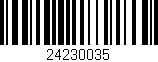 Código de barras (EAN, GTIN, SKU, ISBN): '24230035'