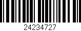 Código de barras (EAN, GTIN, SKU, ISBN): '24234727'