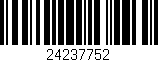 Código de barras (EAN, GTIN, SKU, ISBN): '24237752'
