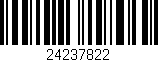 Código de barras (EAN, GTIN, SKU, ISBN): '24237822'