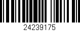 Código de barras (EAN, GTIN, SKU, ISBN): '24239175'
