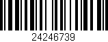 Código de barras (EAN, GTIN, SKU, ISBN): '24246739'
