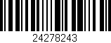 Código de barras (EAN, GTIN, SKU, ISBN): '24278243'