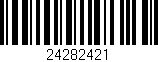 Código de barras (EAN, GTIN, SKU, ISBN): '24282421'
