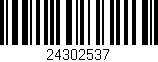 Código de barras (EAN, GTIN, SKU, ISBN): '24302537'