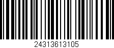 Código de barras (EAN, GTIN, SKU, ISBN): '24313613105'