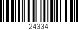 Código de barras (EAN, GTIN, SKU, ISBN): '24334'