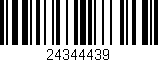 Código de barras (EAN, GTIN, SKU, ISBN): '24344439'