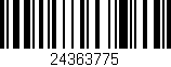 Código de barras (EAN, GTIN, SKU, ISBN): '24363775'