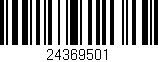 Código de barras (EAN, GTIN, SKU, ISBN): '24369501'