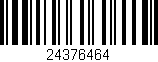 Código de barras (EAN, GTIN, SKU, ISBN): '24376464'