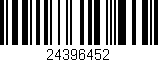 Código de barras (EAN, GTIN, SKU, ISBN): '24396452'