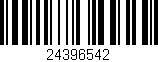 Código de barras (EAN, GTIN, SKU, ISBN): '24396542'