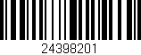 Código de barras (EAN, GTIN, SKU, ISBN): '24398201'