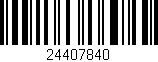 Código de barras (EAN, GTIN, SKU, ISBN): '24407840'