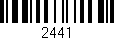 Código de barras (EAN, GTIN, SKU, ISBN): '2441'