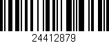 Código de barras (EAN, GTIN, SKU, ISBN): '24412879'