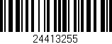 Código de barras (EAN, GTIN, SKU, ISBN): '24413255'