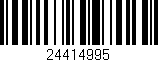 Código de barras (EAN, GTIN, SKU, ISBN): '24414995'