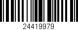Código de barras (EAN, GTIN, SKU, ISBN): '24419979'