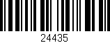 Código de barras (EAN, GTIN, SKU, ISBN): '24435'