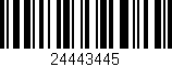 Código de barras (EAN, GTIN, SKU, ISBN): '24443445'