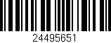 Código de barras (EAN, GTIN, SKU, ISBN): '24495651'