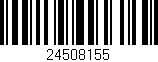 Código de barras (EAN, GTIN, SKU, ISBN): '24508155'
