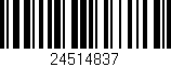 Código de barras (EAN, GTIN, SKU, ISBN): '24514837'
