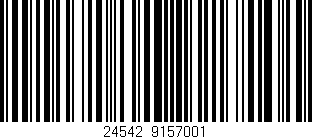 Código de barras (EAN, GTIN, SKU, ISBN): '24542|9157001'