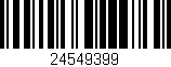 Código de barras (EAN, GTIN, SKU, ISBN): '24549399'