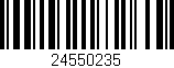 Código de barras (EAN, GTIN, SKU, ISBN): '24550235'