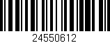 Código de barras (EAN, GTIN, SKU, ISBN): '24550612'