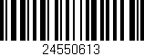 Código de barras (EAN, GTIN, SKU, ISBN): '24550613'