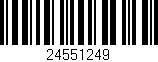 Código de barras (EAN, GTIN, SKU, ISBN): '24551249'
