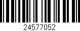 Código de barras (EAN, GTIN, SKU, ISBN): '24577052'