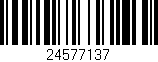 Código de barras (EAN, GTIN, SKU, ISBN): '24577137'