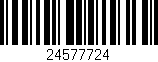 Código de barras (EAN, GTIN, SKU, ISBN): '24577724'