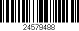 Código de barras (EAN, GTIN, SKU, ISBN): '24579488'