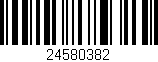 Código de barras (EAN, GTIN, SKU, ISBN): '24580382'